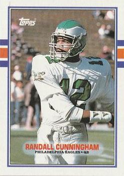 : 1991 Score Football Card #12 Randall Cunningham