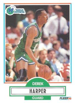 1991-92 NBA Hoops Derek Harper . Dallas Mavericks #46