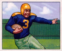 1963 Stancraft Football Card #6C: Tony Canadeo