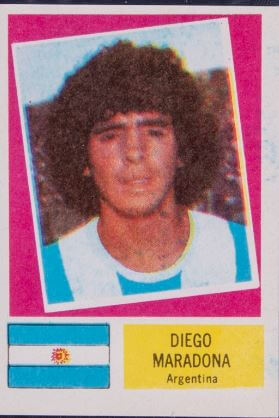 1978 Crack Campeonato Mundial Diego Maradona #AR10 — $110,400