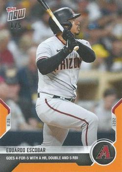  Baseball MLB 2015 Topps #204 Eduardo Escobar NM-MT Twins :  Collectibles & Fine Art