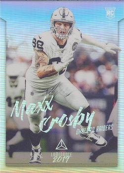 2022 Score Football Base #128 Maxx Crosby - Las Vegas Raiders