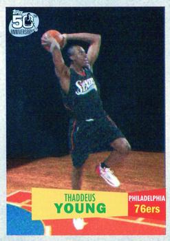 Thaddeus Young 2020-21 Illusions Basketball Holo Foil Refractor
