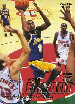 Kobe Bryant Card 1997-98 Fleer Rookie Rewind #3