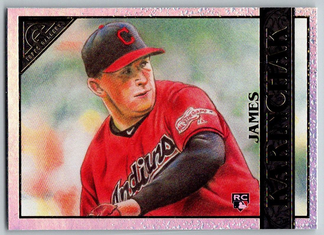 James Karinchak Rookie 2020 Topps #380 Cleveland Indians