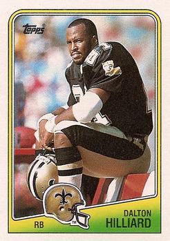 Dalton Hilliard - Saints #304 American Football 1990-91 Panini Sticker