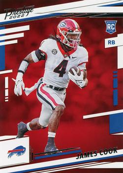 2022 PANINI ILLUSIONS #11 JAMES COOK ROOKIE RETAIL BASE RC BILLS