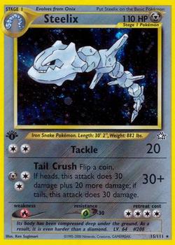 Steelix 英語版 15/111 Steelix Trading Cards: Values, Rookies & Hot Deals | Cardbase