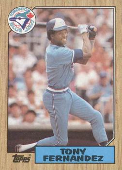  1989 Score Baseball #57 Tony Fernandez Toronto Blue Jays  Official MLB Trading Card : Collectibles & Fine Art