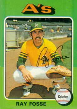  1974 Topps # 420 Ray Fosse Oakland Athletics (Baseball Card) EX  Athletics : Collectibles & Fine Art