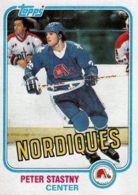 1981 Topps Peter Stastny #39 