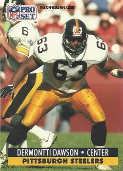 Steelers Dermontti Dawson Authentic Signed 1990 Score #41 Card BAS