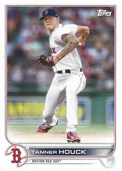 2021 Prizm Baseball Tanner Houck RC #4 White Wave Prizm Boston Red Sox