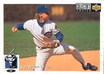 Steve Buechele autographed Baseball Card (Chicago Cubs) 1994 Upper Deck  Electric Diamond #136