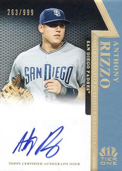 Anthony Rizzo 2011 Topps Walmart Blue Border Rookie Card #US55 San Diego  Padres