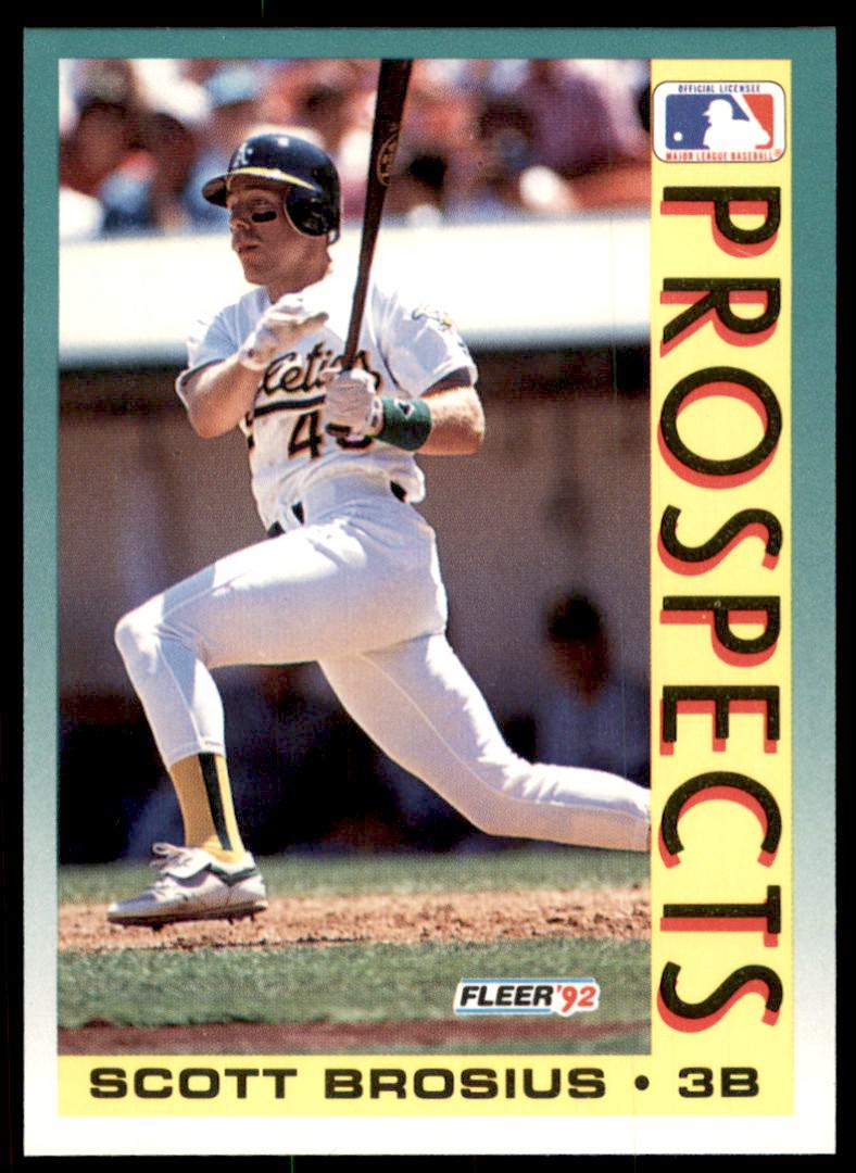 1999 Upper Deck Scott Brosius New York Yankees #437