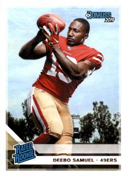 Lids Deebo Samuel San Francisco 49ers Fanatics Exclusive Parallel Panini  Instant NFL Wild Card Samuel Totals 110 Yards and Scores on a 26-Yard Run  Single Trading Card - Limited Edition of 99