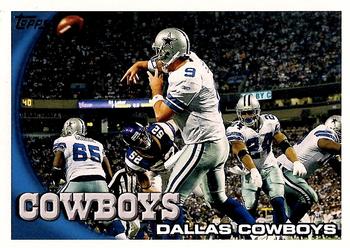 2013 Topps #98 Dallas Cowboys Dallas Cowboys