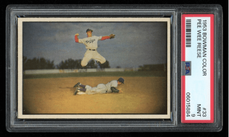 1953 Bowman Pee Wee Reese #33