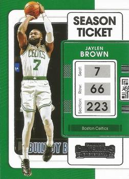  2020-21 Panini Chronicles #45 Jaylen Brown Boston Celtics  Official NBA Basketball Trading Card in Raw (NM or Better) Condition :  Collectibles & Fine Art