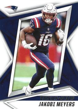 2022 Mosaic Jakobi Meyers #135 Silver Mosaic Prizm New England Patriots