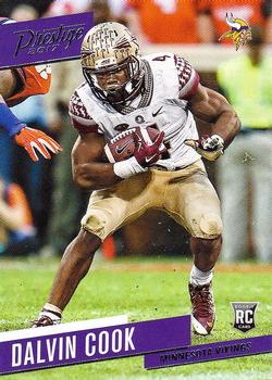 Dalvin Cook 2021 Panini Prizm Football Chrome Base Card #129 Minnesota  Vikings