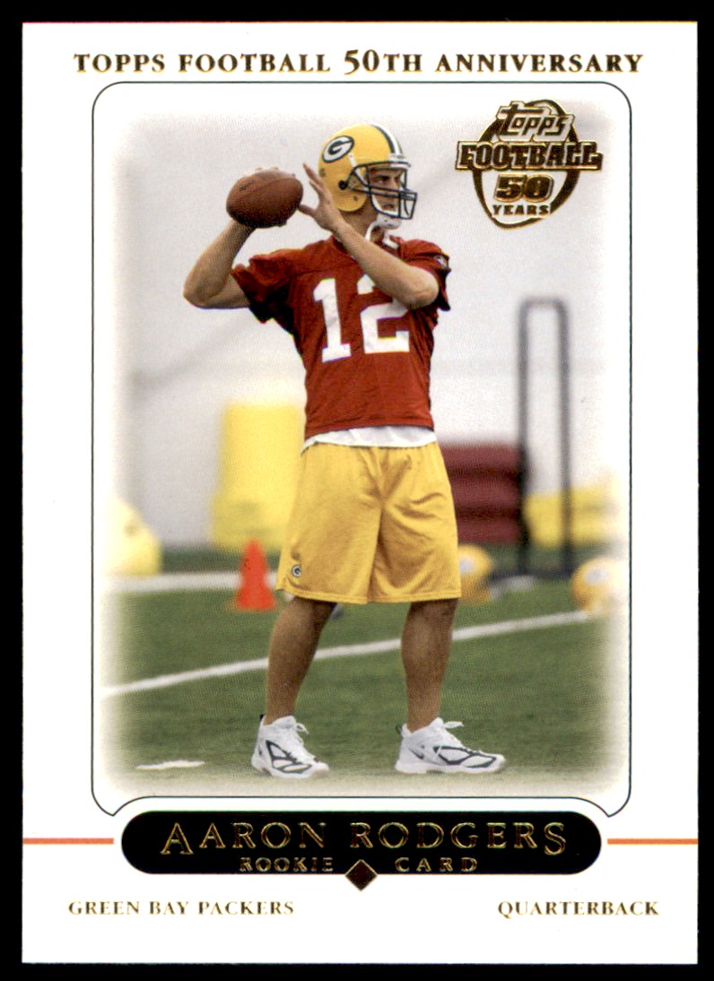 : 2005 Topps Football #431 Aaron Rodgers Rookie Card possible GEM  Mint 10? : Collectibles & Fine Art