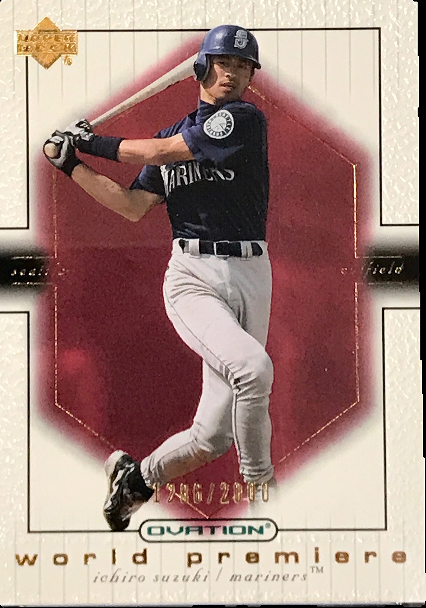2001 Upper Deck Ovation #76 WP RC Ichiro Suzuki Value null