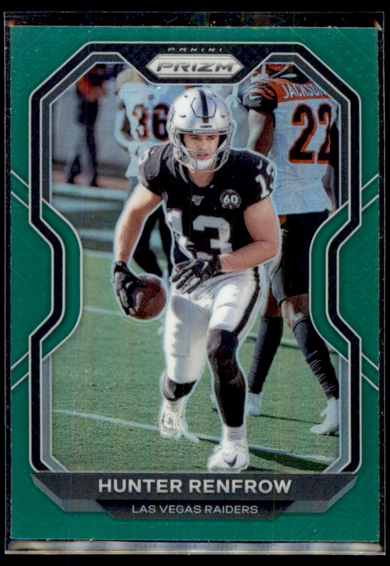 2019 Panini Playbook Mammoth Materials #24 Hunter Renfrow Jersey /299 -  NM-MT