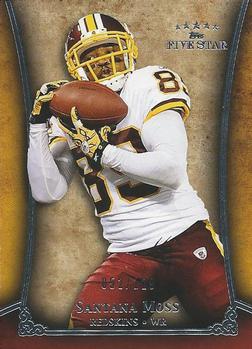 2007 Donruss Classics Santana Moss DUAL Jersey Card Sunday's Best #/89  Redskins! - Body Logic