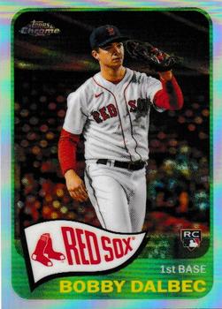 2022 Topps Chrome Bobby Dalbec Pink Parallel Boston Red Sox