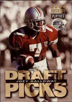 1995 Collector's Edge JOEY GALLOWAY Seattle Seahawks Instant Replay  Card