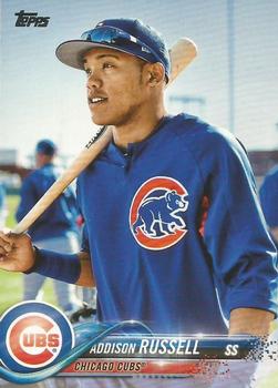 Addison Russell 2017 Topps Series 1 World Series Card #78 