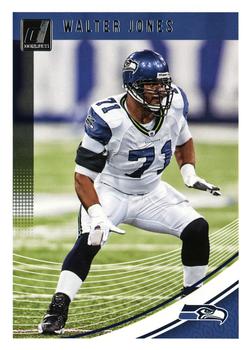 Walter Jones Signed Seahawks 2007 SP Authentic Football Card