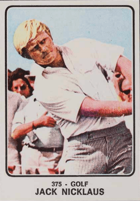 1973 Panini Campioni Dello Sport Jack Nicklaus #375
