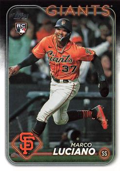 2021 Bowman Chrome Mojo Prizm Gold /50 - Marco Luciano store Prospect Giants MLB