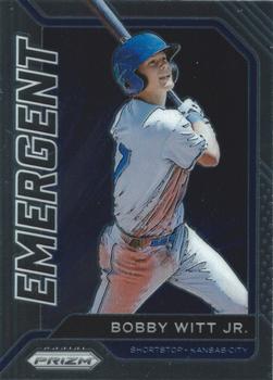 2021 Panini Prizm Emergent #EM6 Bobby Witt, Jr Value null ...