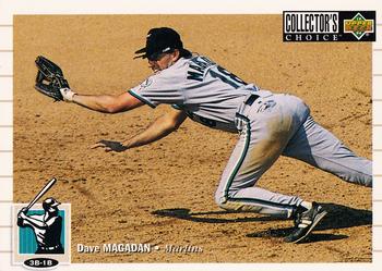 1993-94 Dave Magadan MARLINS UNSIGNED 7-7/8 x 9-7/8 ORIGINAL