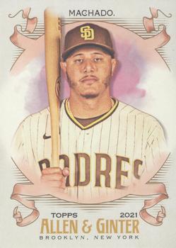 Fernando Tatis Jr. & Manny Machado 2021 Topps San Diego Padres