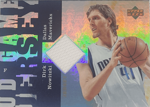 2006-07 UD Reserve Game Jersey Dirk Nowitzki #UD-DN