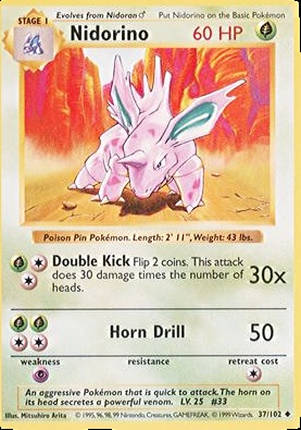 Nidorino Trading Cards: Values, Rookies & Hot Deals | Cardbase
