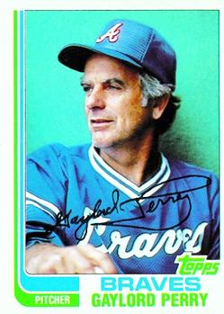 GAYLORD PERRY 1979 Editions Rencontre Sportscasters Card 