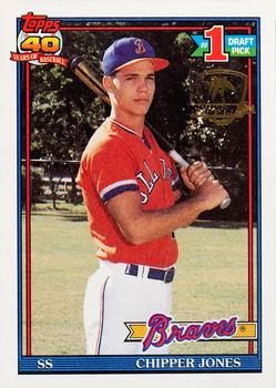 1990 Upper Deck #55 RC / TP Chipper Jones Value null