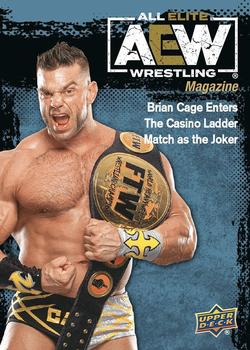 SHAWN SPEARS No. 3 AEW 2021 Trading Card All Elite Wrestling First Edition