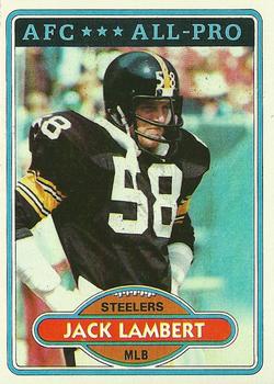 Jack Lambert 1984 Topps Instant Replay #168 - Pittsburgh Steelers at  's Sports Collectibles Store