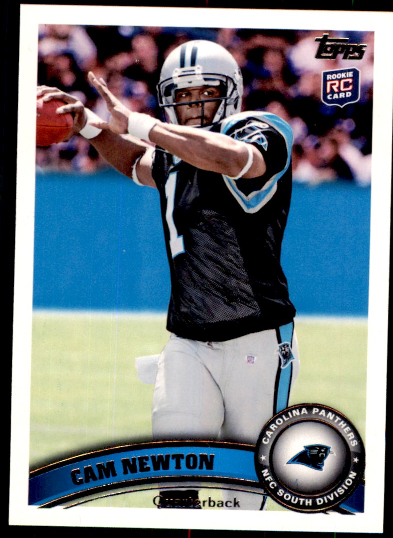 2011 TOPPS #199 CAROLINA PANTHERS (JONATHAN STEWART/JEREMY SHOCKEY) CAROLINA