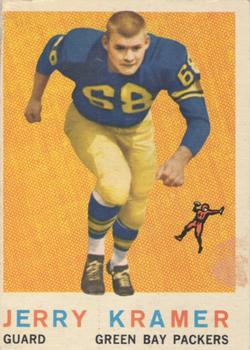 1959 Topps Football Card deals Greenbay Packers #46