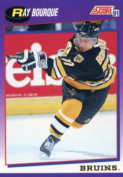 1991-92 Score Canadian Bilingual Luc Robitaille #3 HOF