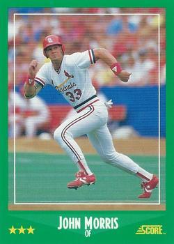 John Morris - St. Louis Cardinals (MLB Baseball Card) 1988 Donruss # 4 –  PictureYourDreams