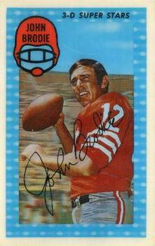 1961 Topps #59 John Brodie San Francisco 49ers Rookie Football